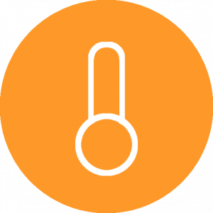 oranger Thermometer